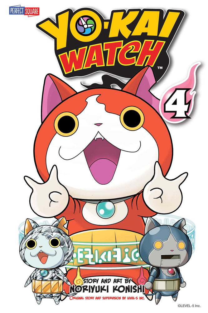 Front Cover YO-KAI WATCH, Vol. 04 ISBN 9781421582740 - Manga - Image - Pop Weasel