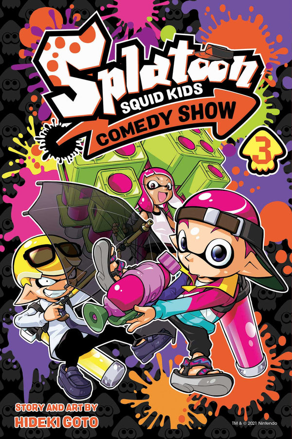 Front Cover Splatoon: Squid Kids Comedy Show, Vol. 03 ISBN 9781974717040