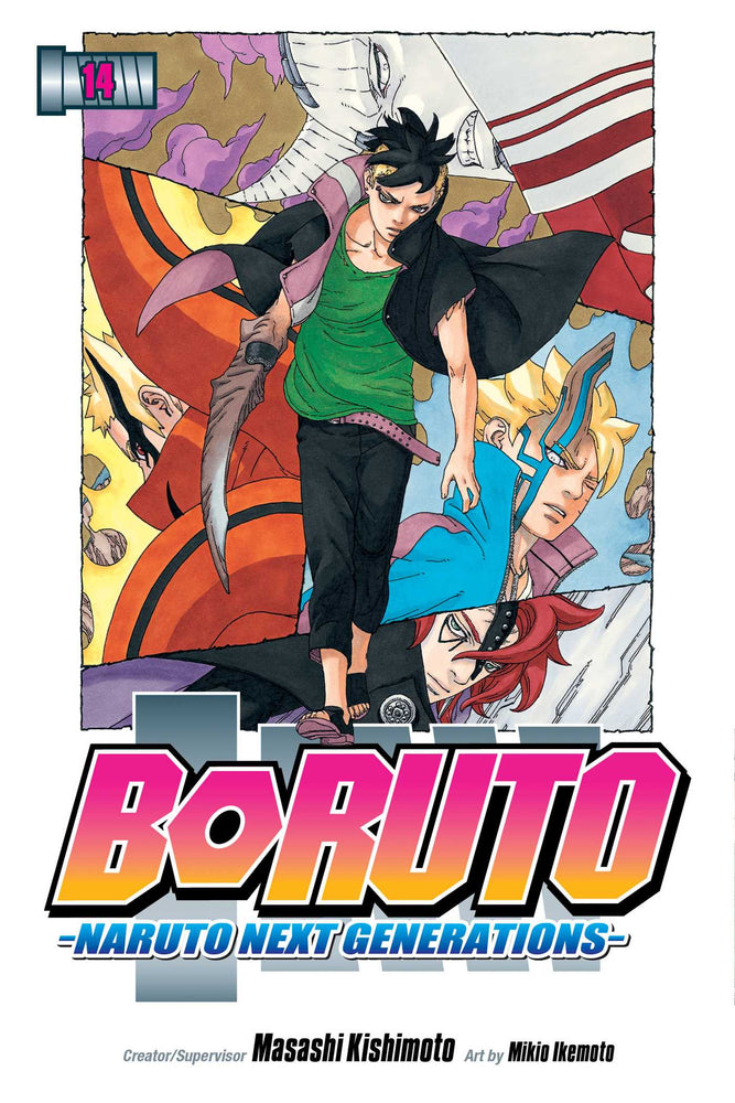 Front Cover Boruto: Naruto Next Generations, Vol. 14 ISBN 9781974729678 - Manga - Image - Pop Weasel