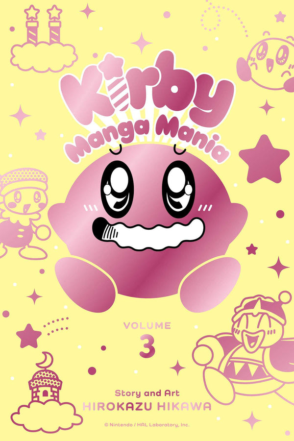 Front Cover Kirby Manga Mania, Vol. 03 ISBN 9781974722365