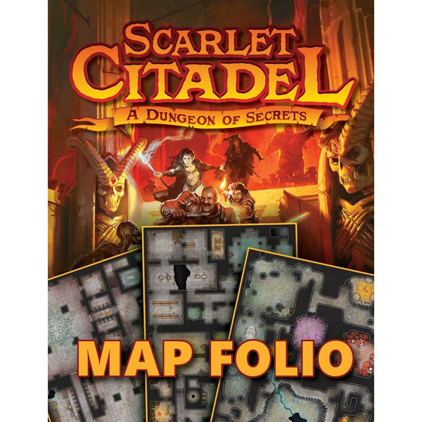 Pop Weasel Image of Kobold Press Scarlet Citadel Map Folio