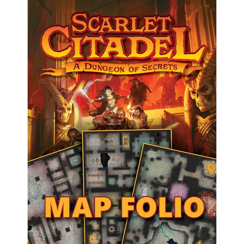 Pop Weasel Image of Kobold Press Scarlet Citadel Map Folio