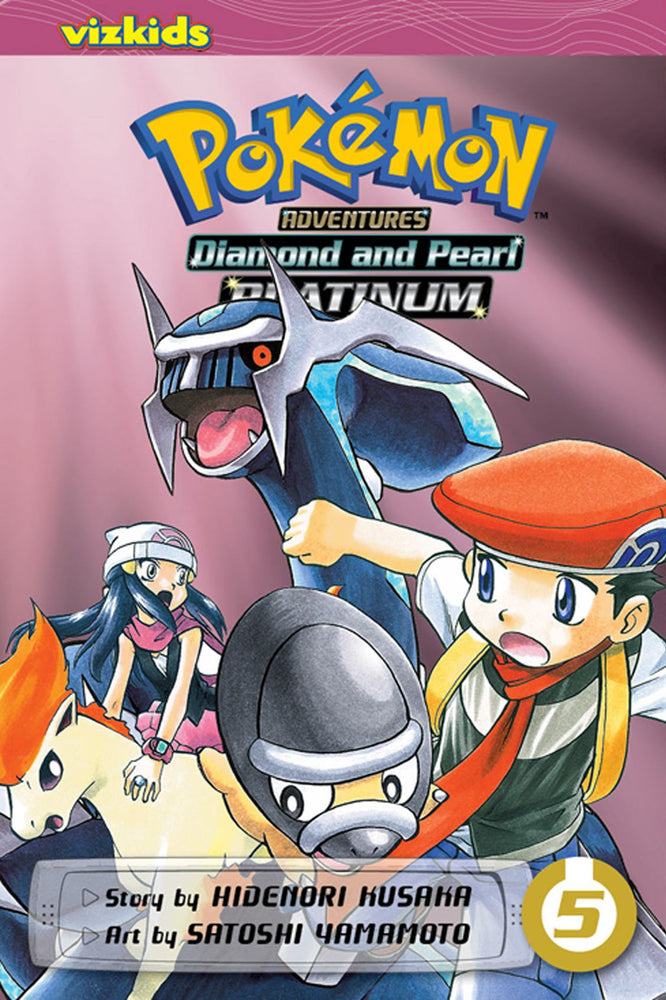 Front Cover - Pokémon Adventures: Diamond and Pearl/Platinum, Vol. 05 - Pop Weasel - Manga - Image - Pop Weasel