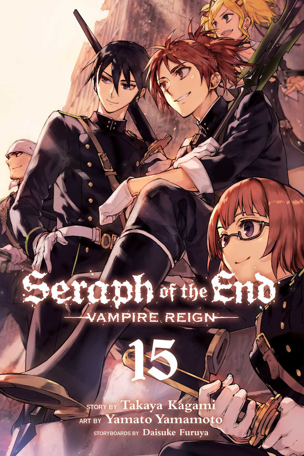 Front Cover Seraph of the End, Vol. 15 Vampire Reign ISBN 9781974701421