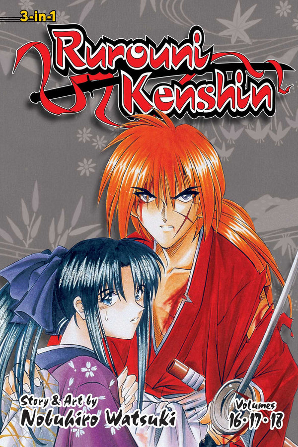 Front Cover - Rurouni Kenshin (3-in-1 Edition), Vol. 06 Includes vols. 16, 17 & 18 - Pop Weasel