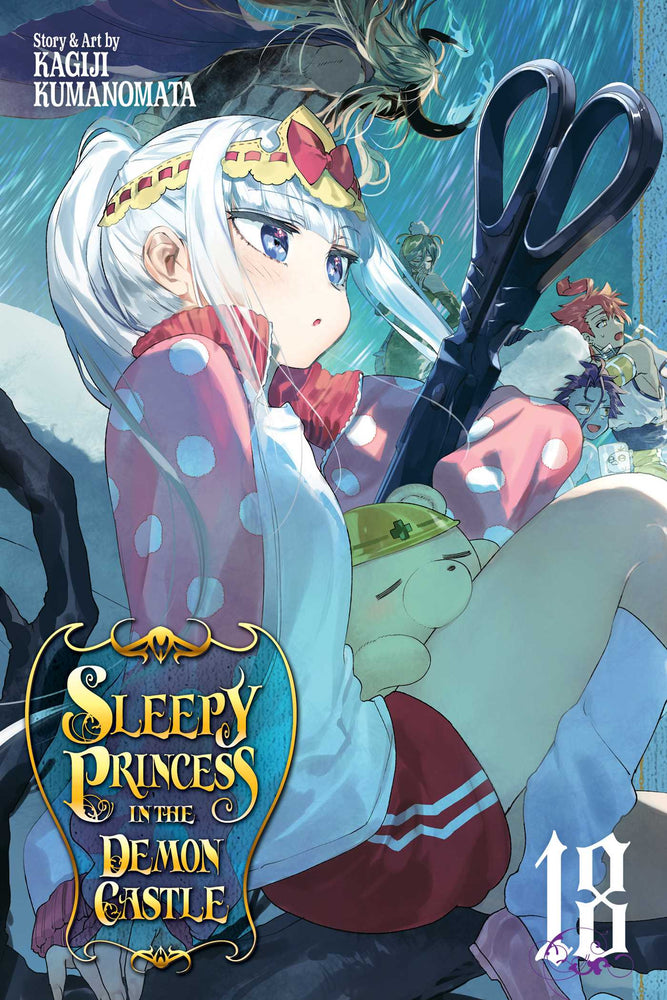 Front Cover Sleepy Princess in the Demon Castle, Vol. 18 ISBN 9781974731015 - Manga - Image - Pop Weasel