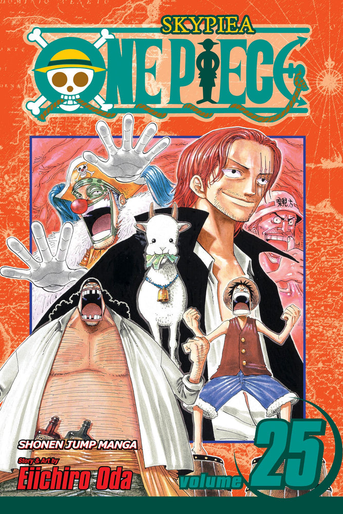 Front Cover One Piece, Vol. 25 ISBN 9781421528465 - Manga - Image - Pop Weasel