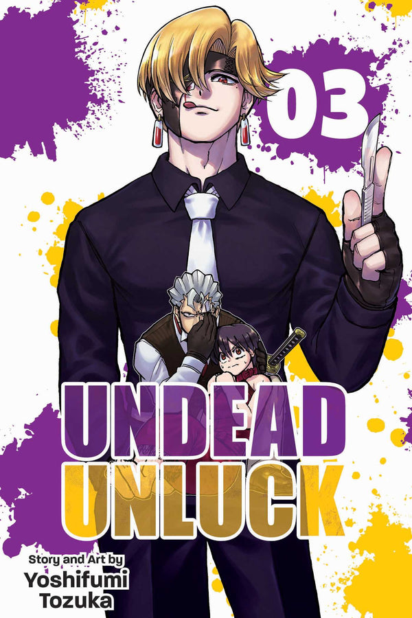 Front Cover Undead Unluck, Vol. 03 ISBN 9781974724659