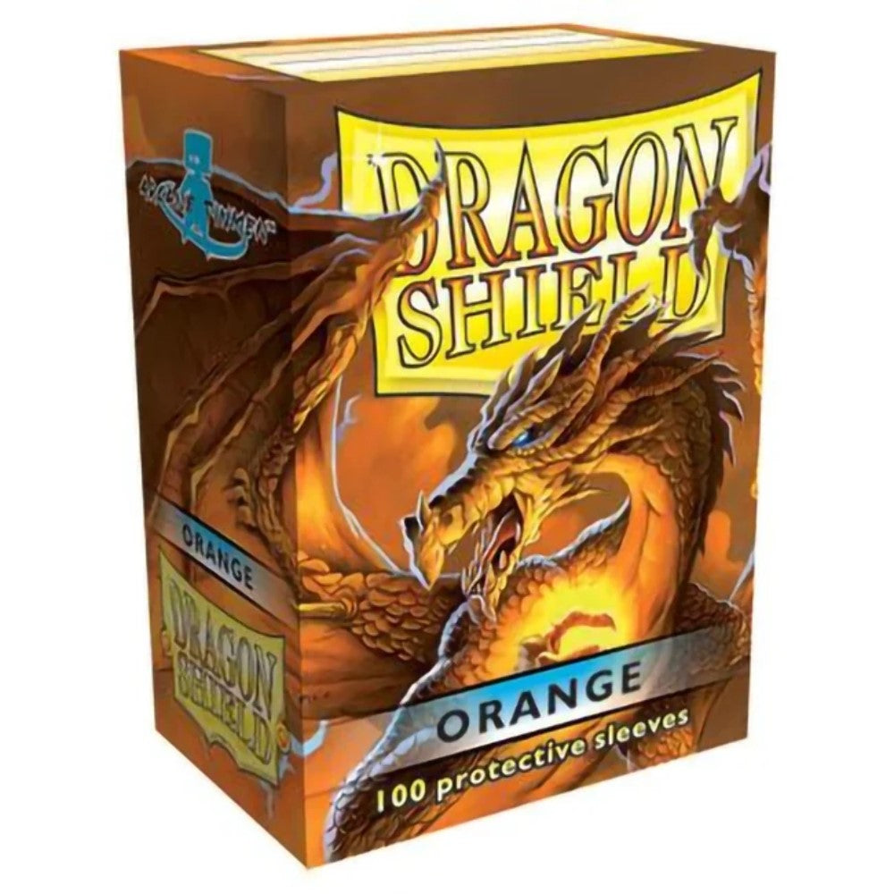 Pop Weasel Image of Sleeves - Dragon Shield - Box 100 - Orange - TCG Accessories - Image - Pop Weasel