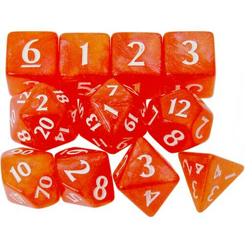 Eclipse 11 Dice Set: Pumpkin Orange