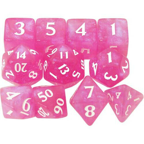 Eclipse 11 Dice Set: Hot Pink