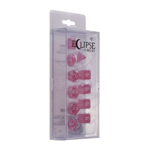 Eclipse 11 Dice Set: Hot Pink