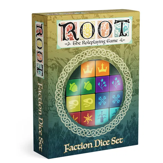 Pop Weasel Image of Root: The Roleplaying Game - Faction Dice Set