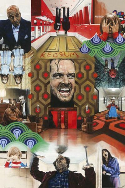 Pop Weasel Image of The Shining By Paul Stone Poster