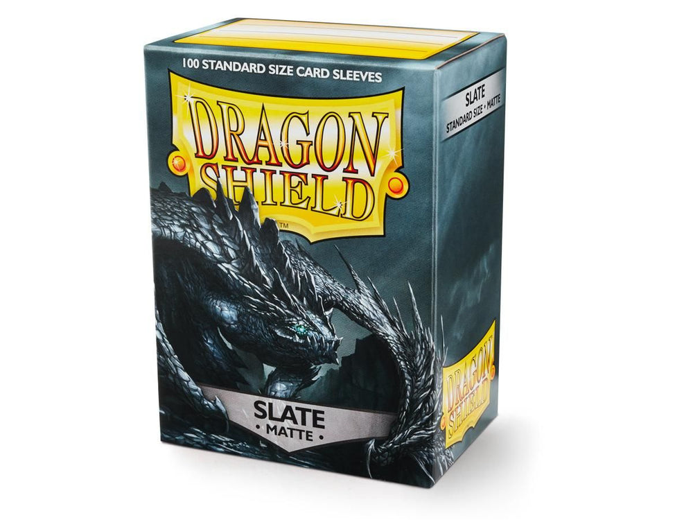 Pop Weasel Image of Sleeves - Dragon Shield - Box 100 - Slate MATTE - TCG Accessories - Image - Pop Weasel