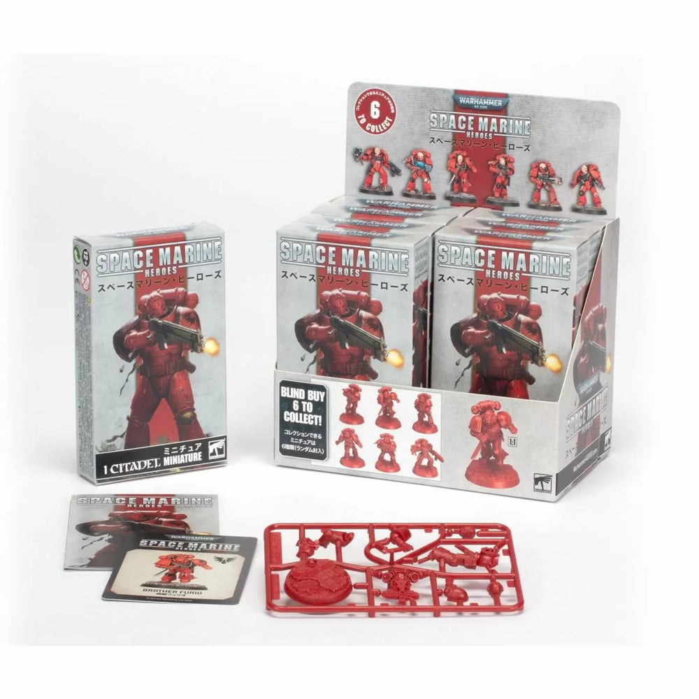Space Marine Heroes Series 4 Blind Box - Blood Angels (Set 2) -  - Image - Pop Weasel