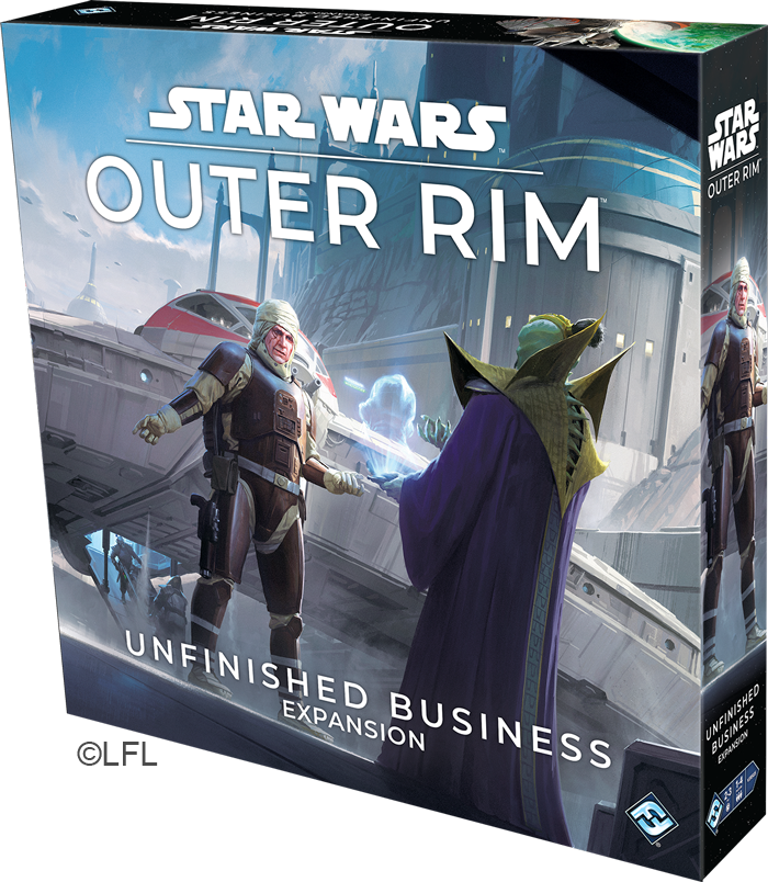 Pop Weasel Image of Star Wars Outer Rim Unfinished Business Expansion - Board Games - Image - Pop Weasel