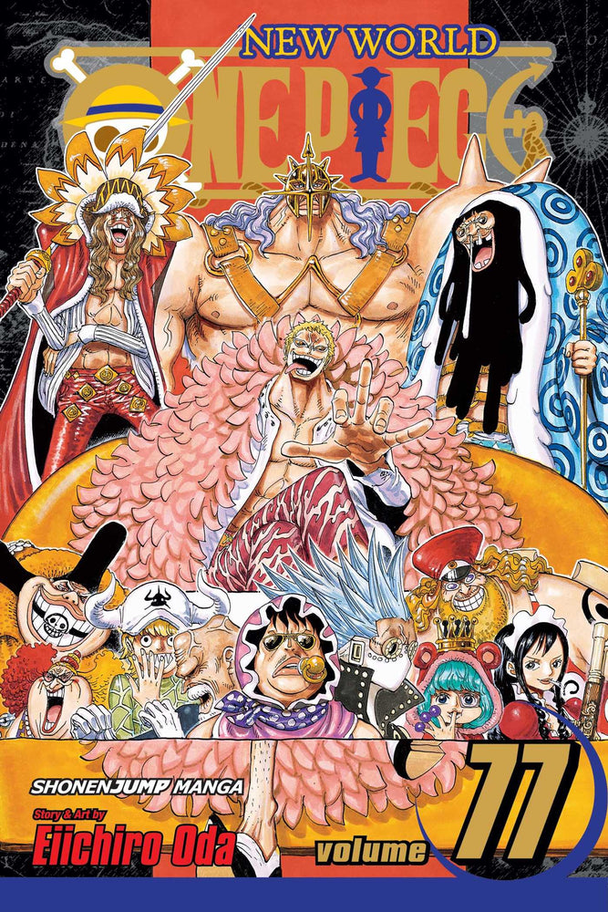 Front Cover One Piece, Vol. 77 ISBN 9781421585147 - Manga - Image - Pop Weasel