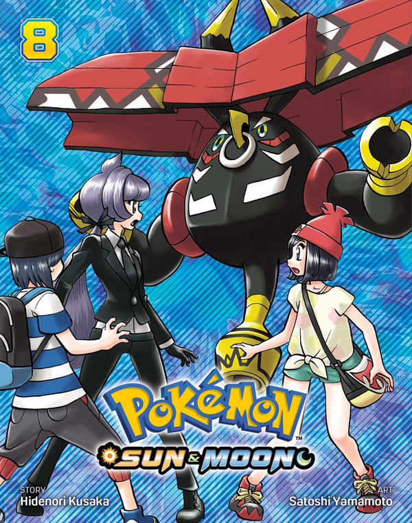 Front Cover - Pokémon: Sun & Moon, Vol. 08 - Pop Weasel