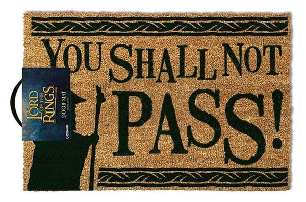 Licensed Doormat - LotR You Shall Not Pass