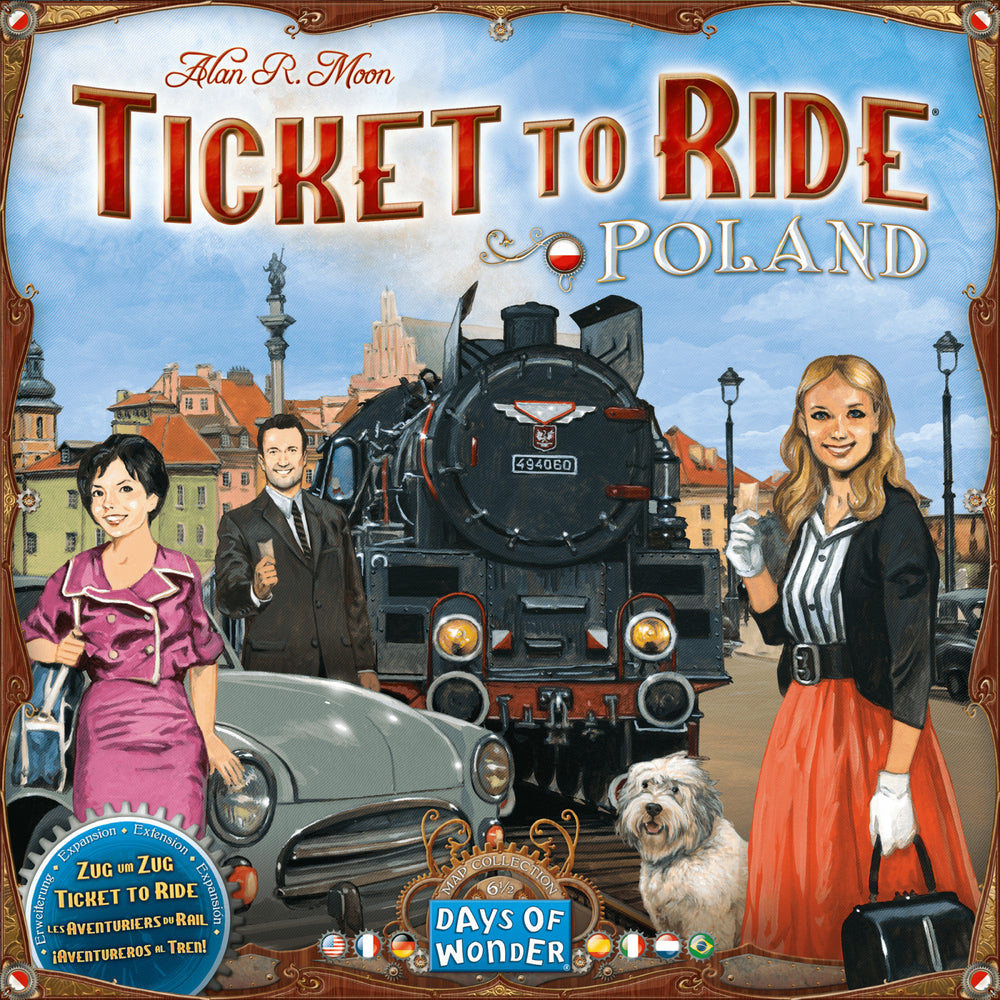 Ticket to Ride: Poland - Board Games - Image - Pop Weasel