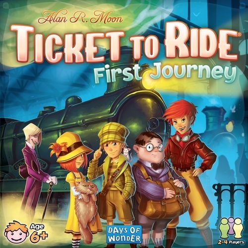 Pop Weasel Image of Ticket to Ride First Journey - Board Games - Image - Pop Weasel