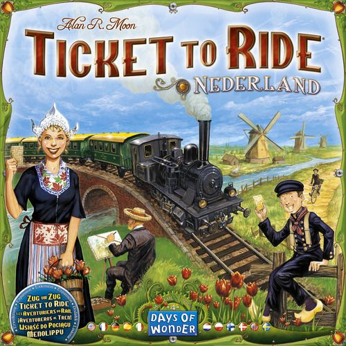 Pop Weasel Image of Ticket to Ride Map Collection 4 Nederland