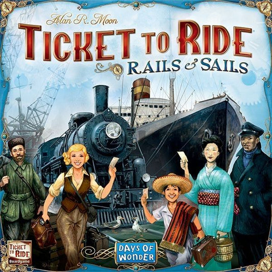 Pop Weasel Image of Ticket to Ride Rails & Sails