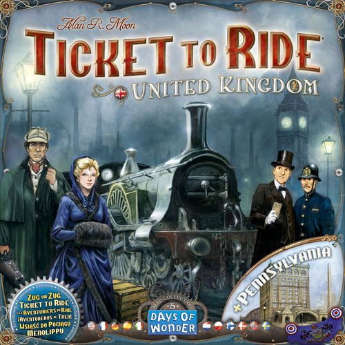 Pop Weasel Image of Ticket to Ride United Kingdom 5