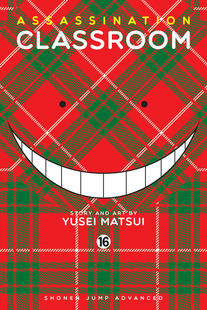 Front Cover Assassination Classroom, Vol. 16 ISBN 9781421590912 - Manga - Image - Pop Weasel