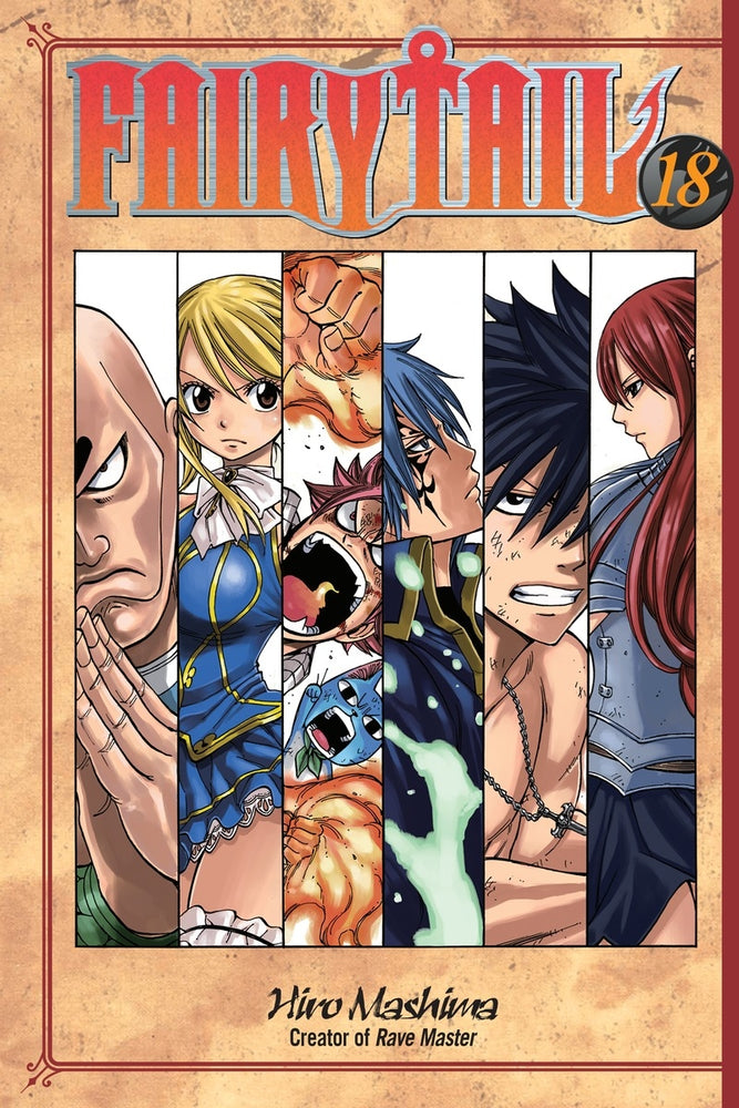 Front Cover Fairy Tail 18 ISBN 9781612620558 - Manga - Image - Pop Weasel