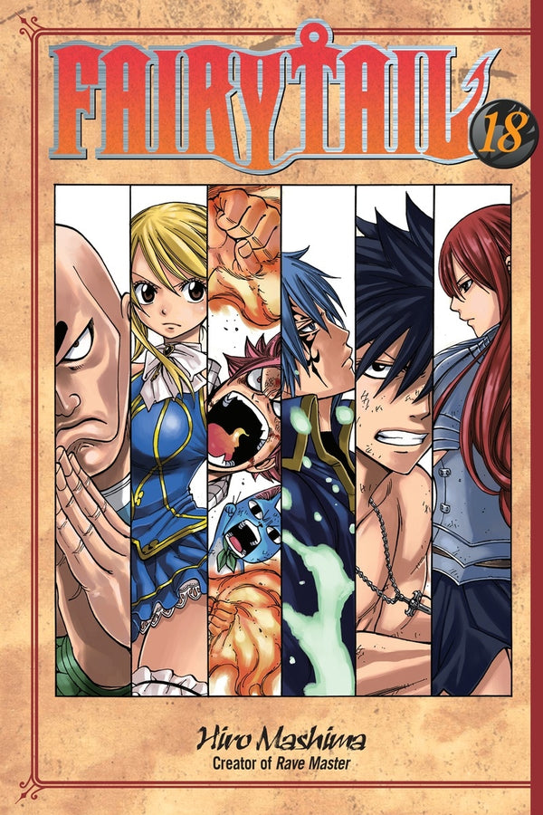 Front Cover Fairy Tail 18 ISBN 9781612620558