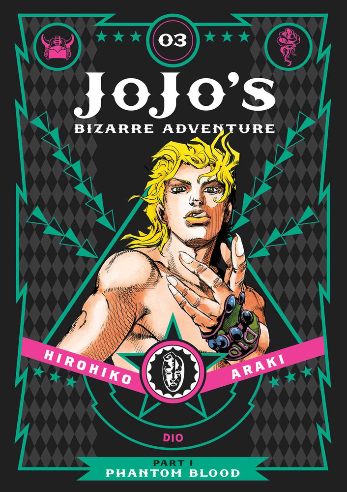 Front Cover - JoJo's Bizarre Adventure: Part 1--Phantom Blood, Vol. 03 - Pop Weasel - Manga - Image - Pop Weasel