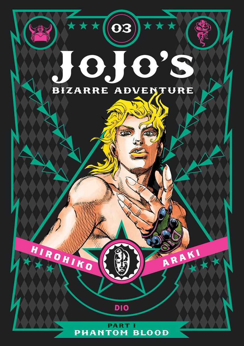 Front Cover - JoJo's Bizarre Adventure: Part 1--Phantom Blood, Vol. 03 - Pop Weasel