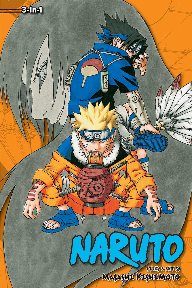 Naruto (3-in-1 Edition), Vol. 03 Includes vols. 7, 8 & 9 - Manga - Image - Pop Weasel