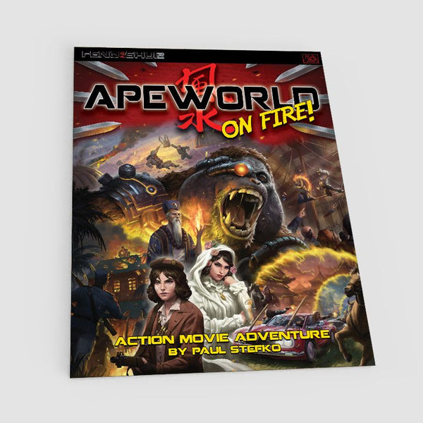 Pop Weasel Image of Apeworld on Fire!