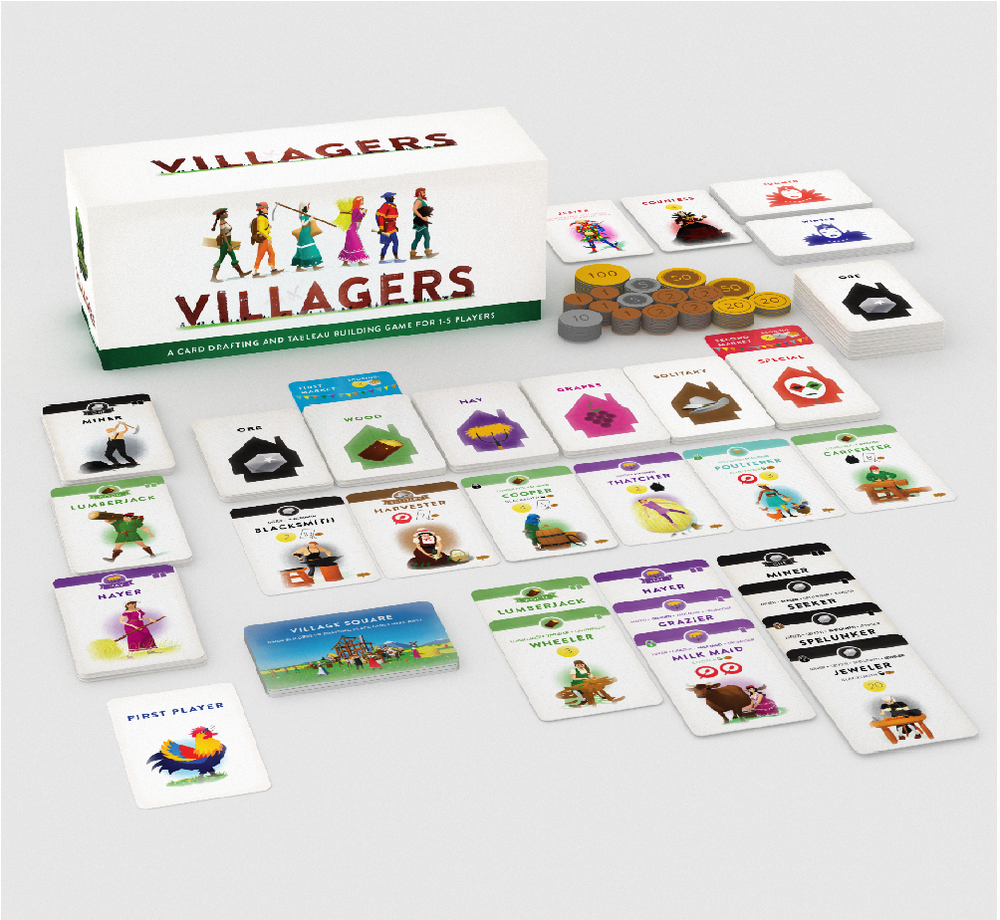 Pop Weasel Image of Villagers - Board Games - Image - Pop Weasel