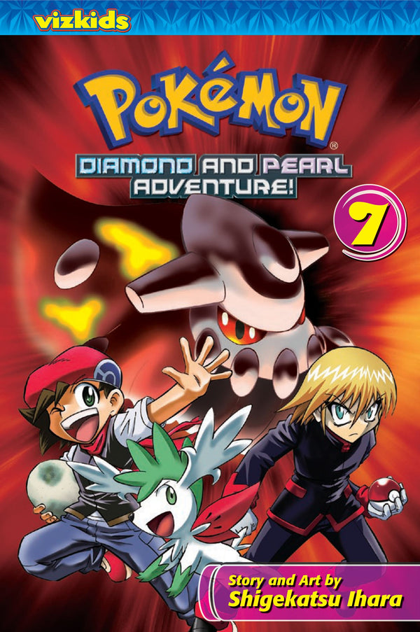Front Cover - Pokemon Diamond and Pearl Adventure!, Vol. 07 - Pop Weasel