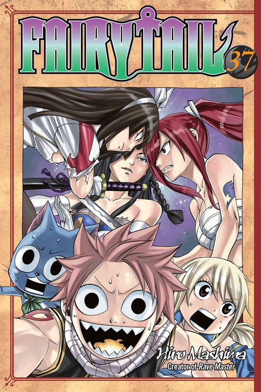 Front Cover Fairy Tail 37 ISBN 9781612624334