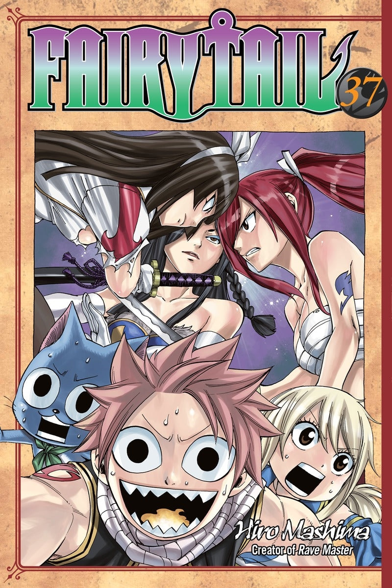 Front Cover Fairy Tail 37 ISBN 9781612624334