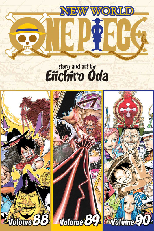 Front Cover One Piece (Omnibus Edition), Vol. 30 Includes vols. 88, 89 & 90 ISBN 9781974709427
