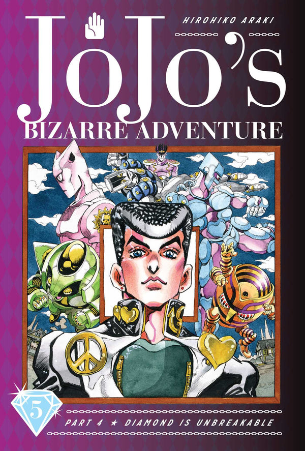 Front Cover - JoJo's Bizarre Adventure: Part 04--Diamond Is Unbreakable, Vol. 05 - Pop Weasel