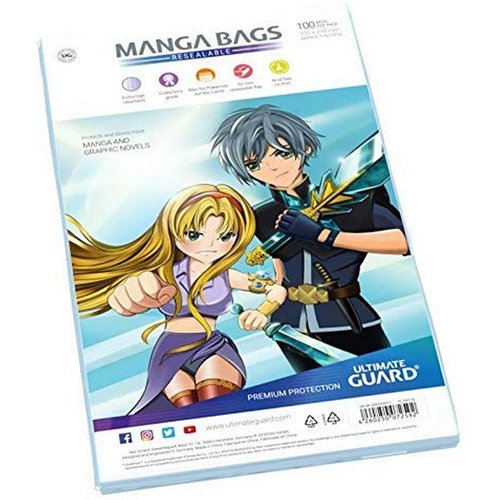 Ultimate Guard Manga Bags Resealable (100)