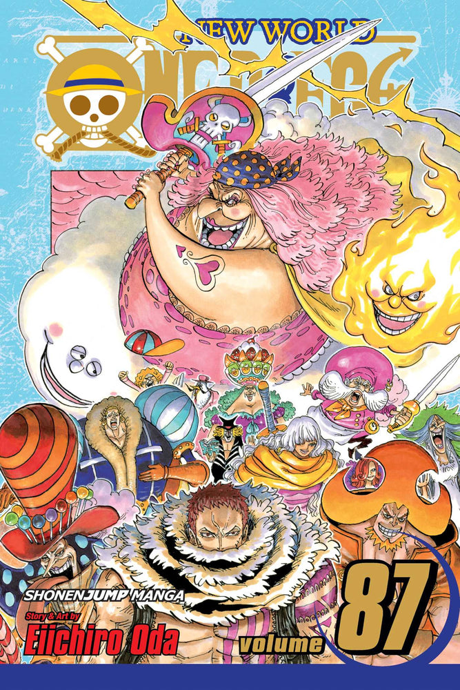 Front Cover One Piece, Vol. 87 ISBN 9781974701414 - Manga - Image - Pop Weasel