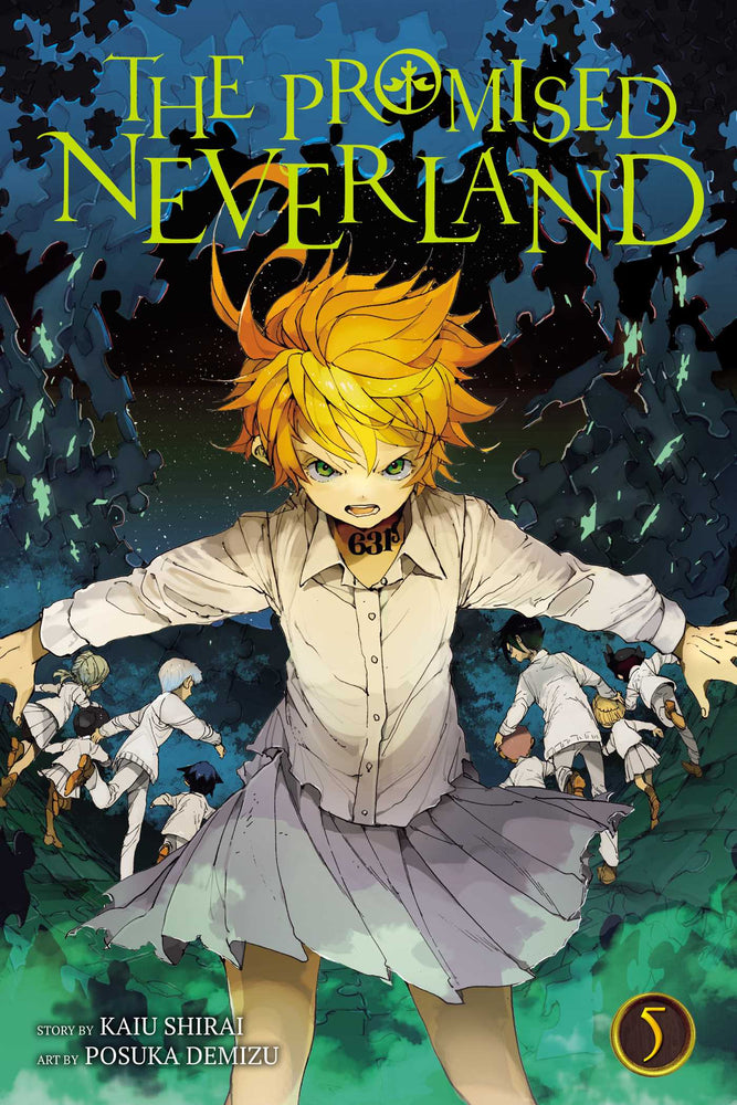 Front Cover - The Promised Neverland, vol 05 - Pop Weasel - Manga - Image - Pop Weasel