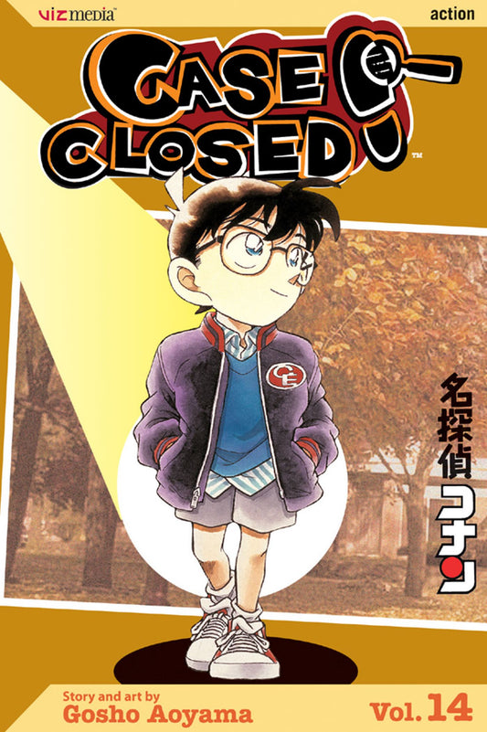 Front Cover - Case Closed, Vol. 14 - Pop Weasel