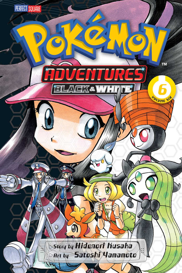 Front Cover - Pokémon Adventures: Black and White, Vol. 06 - Pop Weasel
