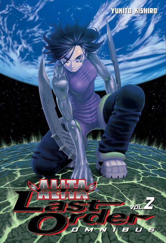 Front Cover - Battle Angel Alita Last Order Omnibus 02 - Pop Weasel