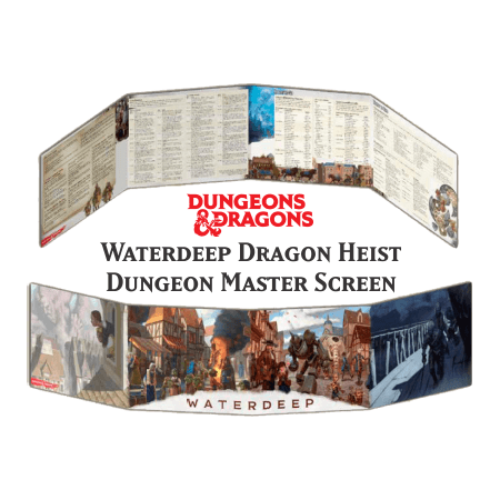 Pop Weasel Image of D&D Waterdeep Dragon Heist DM Screen