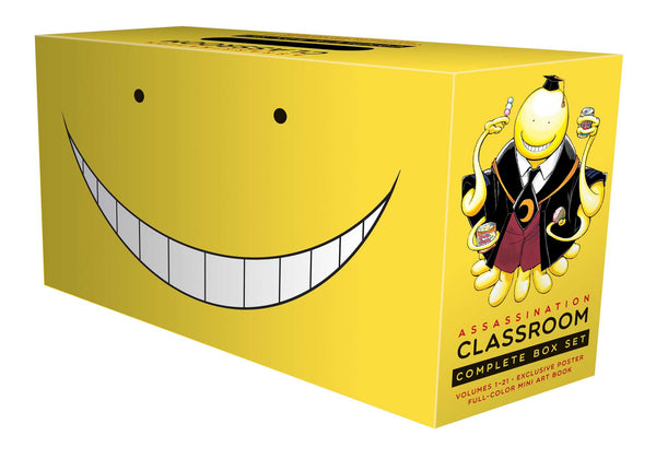 Front Cover Assassination Classroom Complete Box Set ISBN 9781974710140